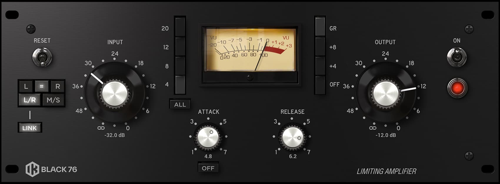 IK Multimedia T-RackS Black 76 — Limiting Amplifier Compressor